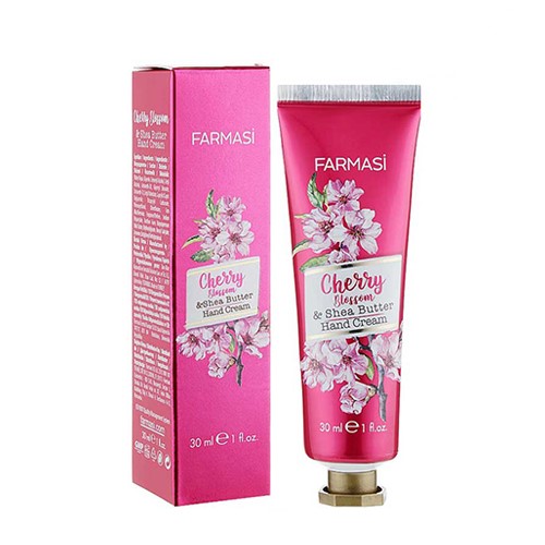 کرم دست شکوفه گیلاس و شی باتر فارماسی