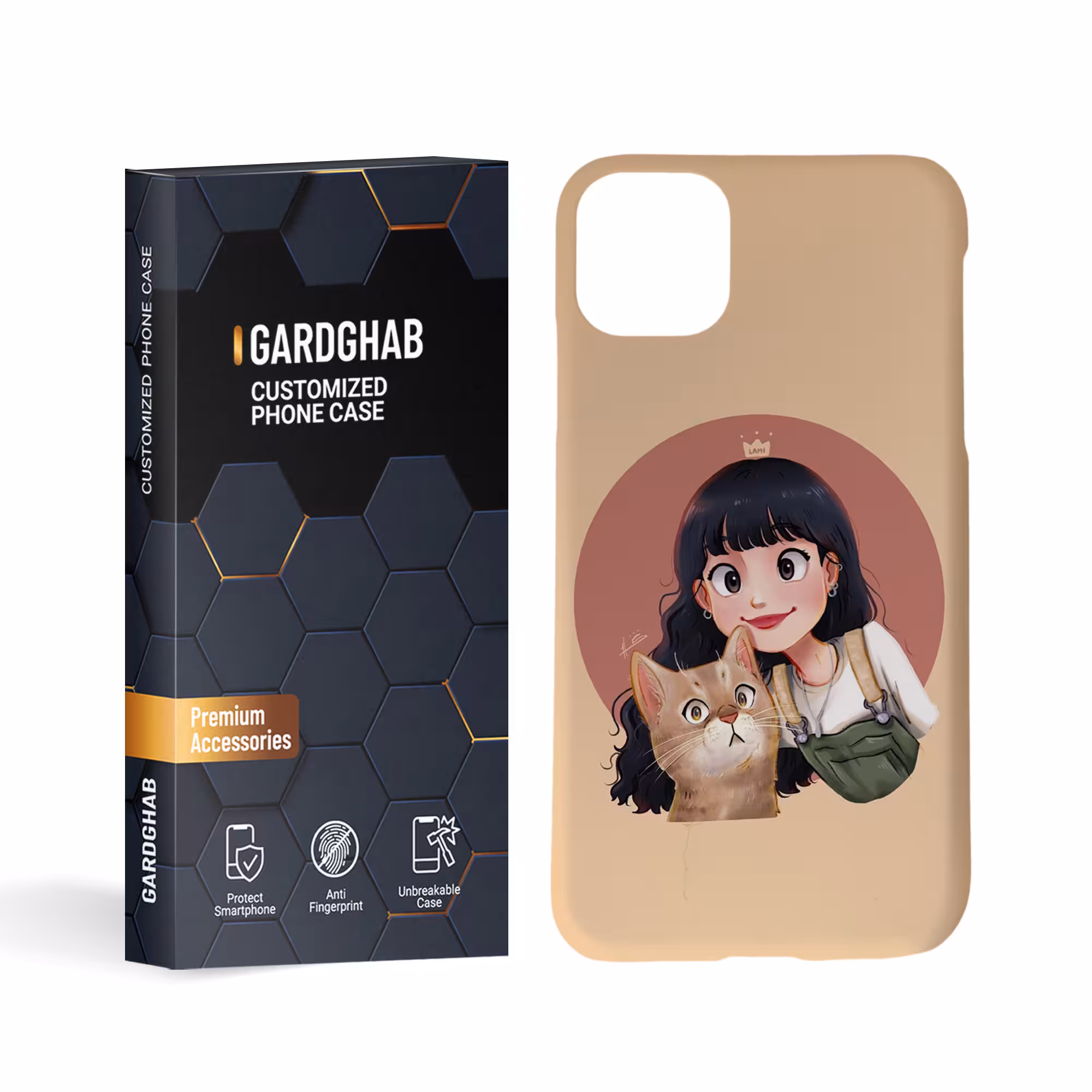 کاور گارد قاب مدل دخترانه مناسب برای گوشی موبایل اپل iPhone 11