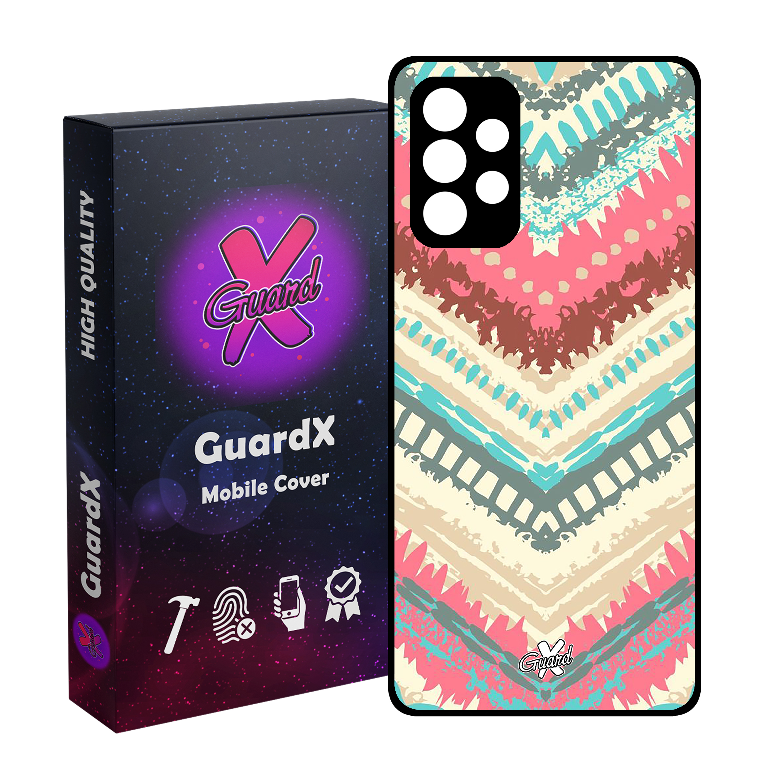 کاور گارد ایکس طرح Colors مدل Glass10129 مناسب برای گوشی موبایل سامسونگ Galaxy A13 4G