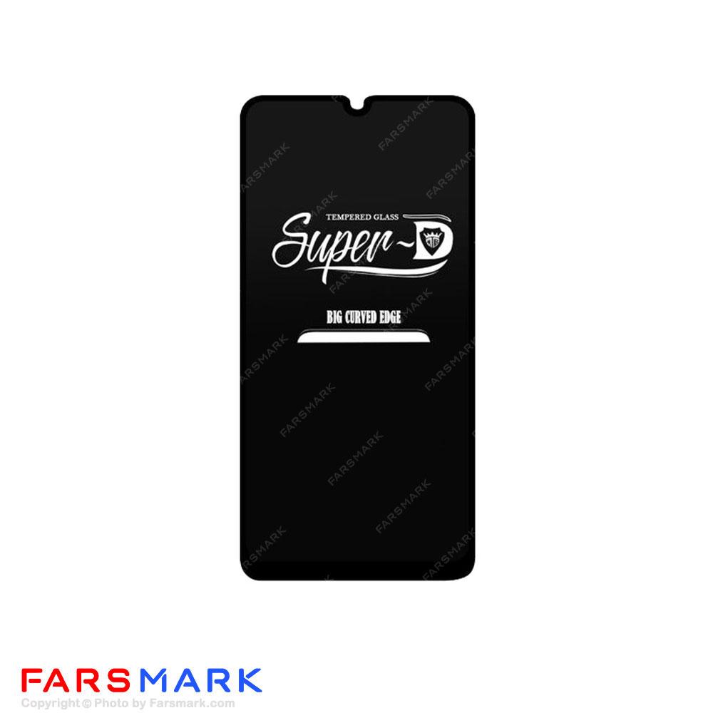 گلس تمام صفحه سامسونگ Samsung Galaxy A30 مدل Super-D
