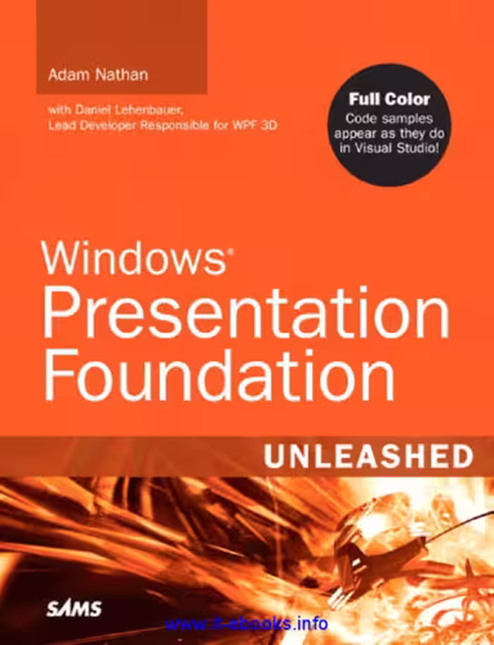 خرید و دانلود نسخه کامل کتاب Windows Presentation Foundation Unleashed
