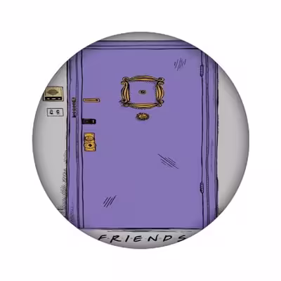 برچسب کنسول بازی مدل فرندز کد 2432