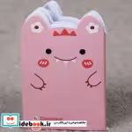 دفترچه یادداشت حیوانات بانمک دایناسور صورتی کد 12009 | ایده بوک
