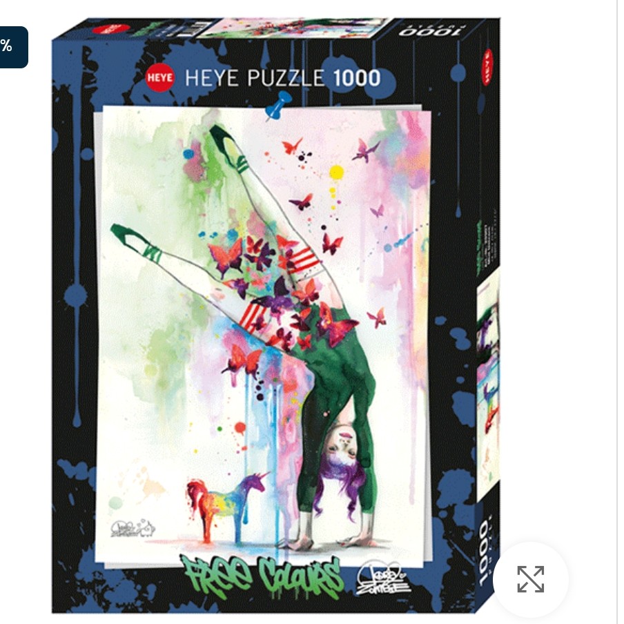 پازل 1000 تکه heye مدل Mini Unicorn