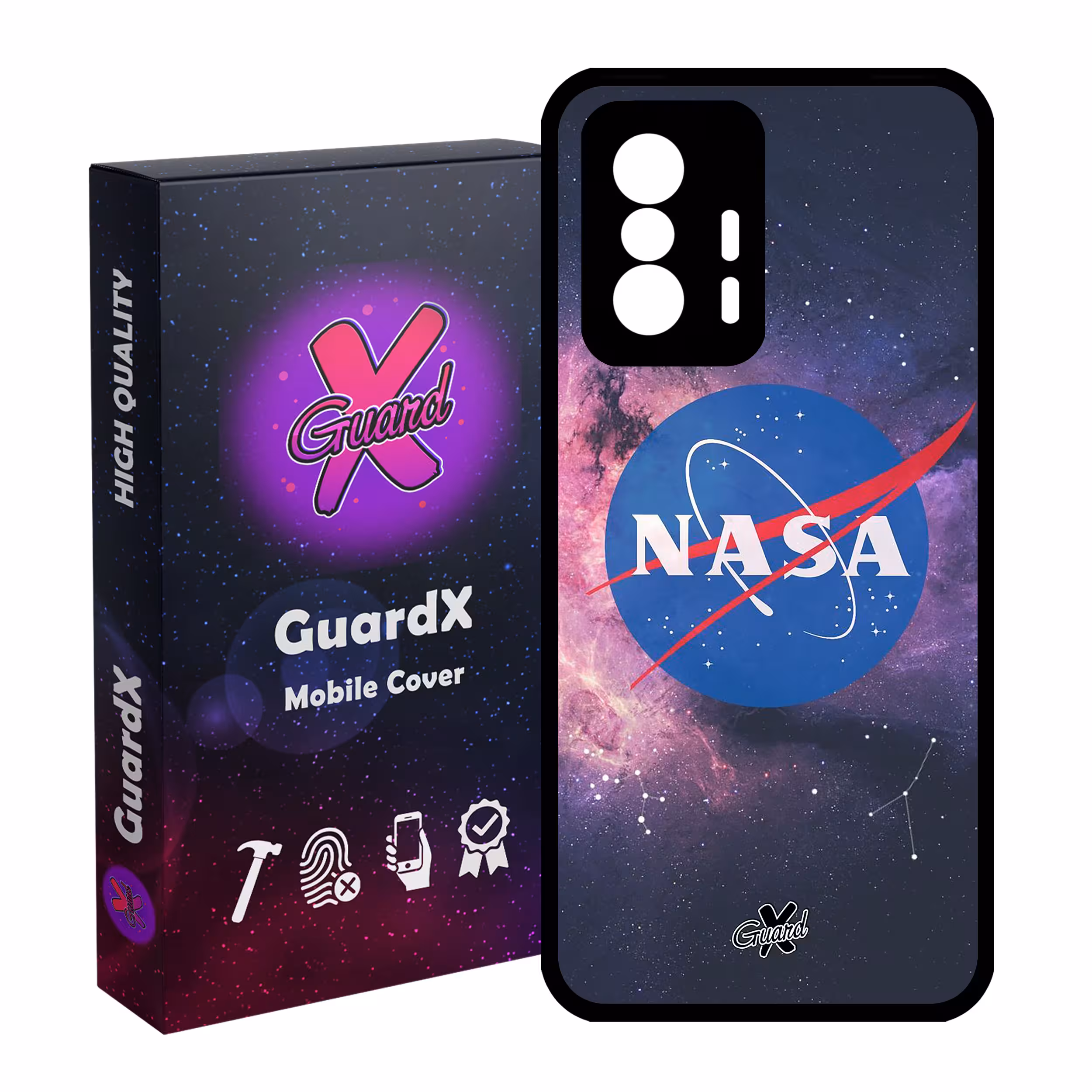 کاور گارد ایکس طرح Nasa مدل Glass10012 مناسب برای گوشی موبایل شیائومی 11T Pro / 11T