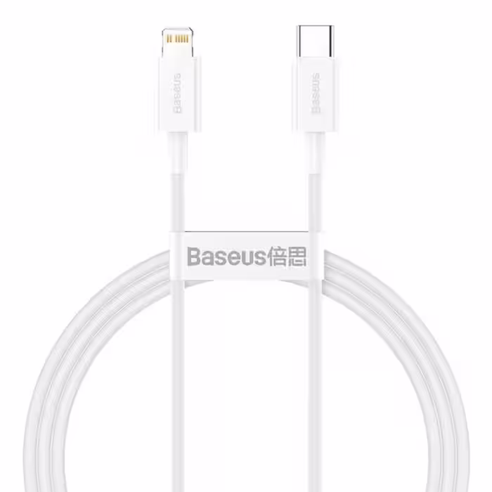 کابل کوتاه شارژ 20 سانتی بیسوس مدل Baseus CATLYS-01 Superior Type-C to Lightning Fast Data Cable 0.25m