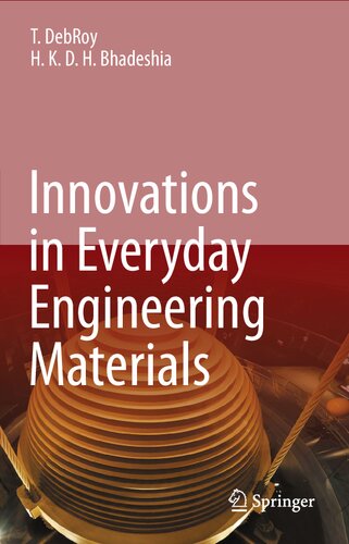 خرید و دانلود نسخه کامل کتاب Innovations in Everyday Engineering Materials - Pdf