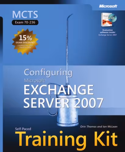 خرید و دانلود نسخه کامل کتاب MCTS 70-236 Exchange Server 2007