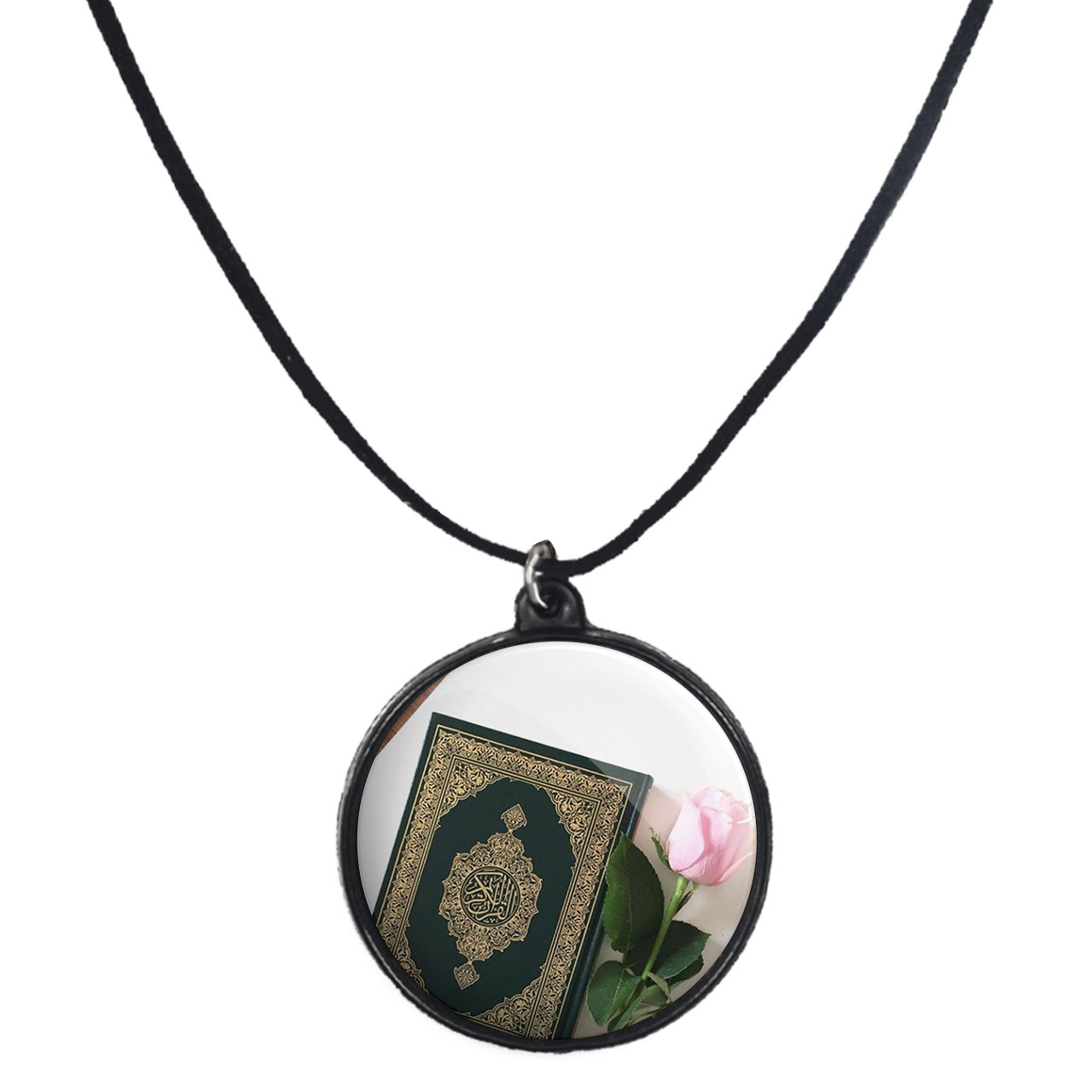 گردنبند پرمانه طرح جشن تکلیف کد pmb.25795 مدل دو طرفه