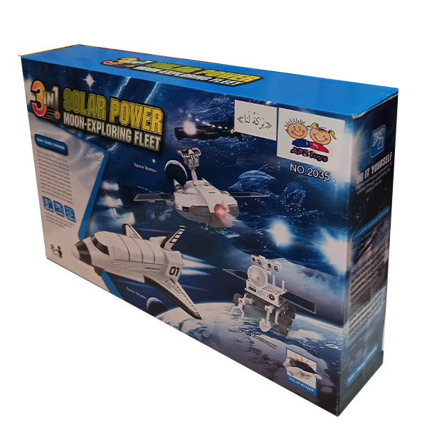 کیت آموزشی ربات خورشیدی مدل فضایی کد 2035
