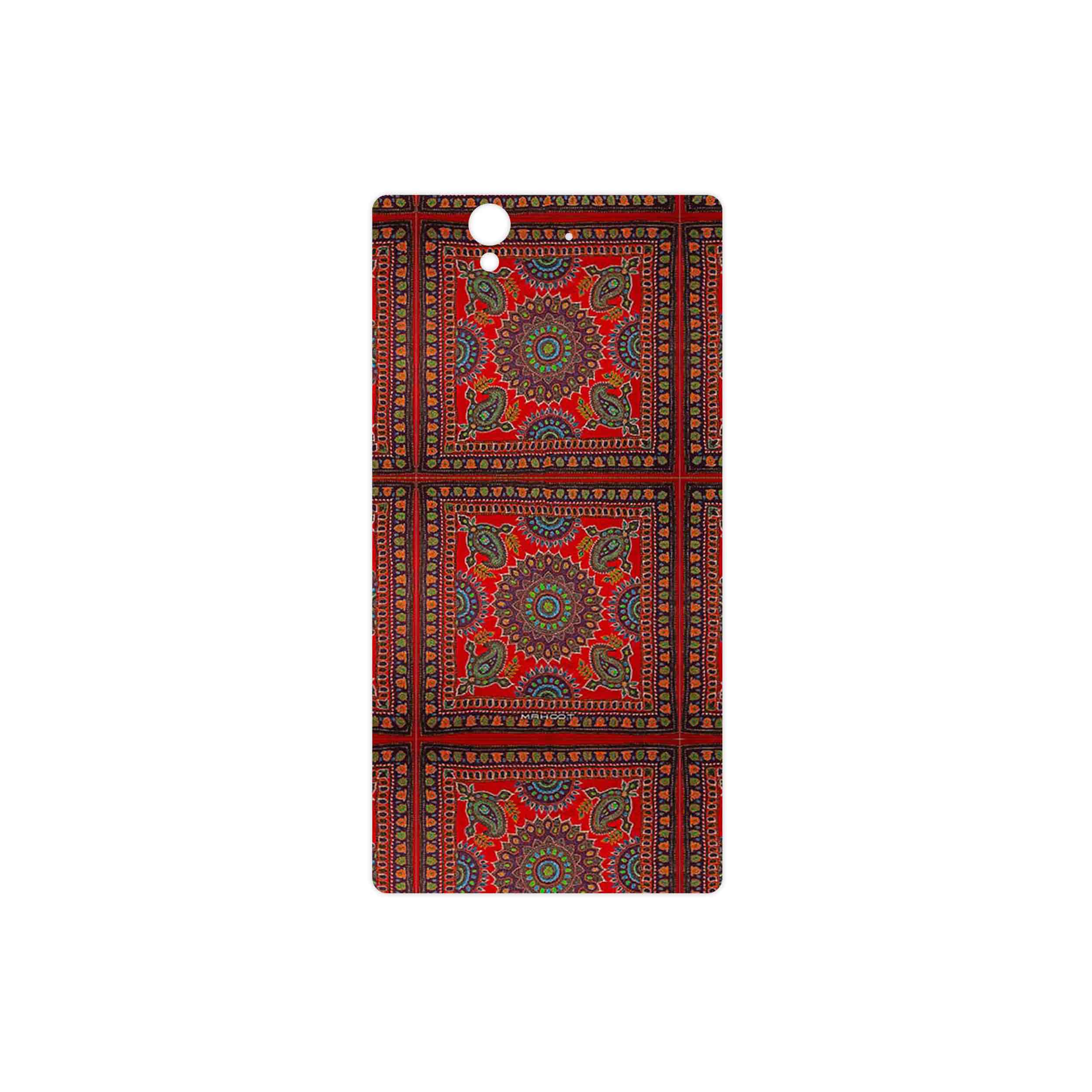 برچسب پوششی ماهوت مدل Embroidered Rug مناسب برای گوشی موبایل سونی Xperia X