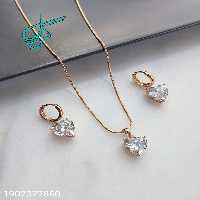 خرید نیمست نگینی طرح قلب مارک ژوپینگ کیفیت عالی رنگ ثابت کد 1715460 - ردگل