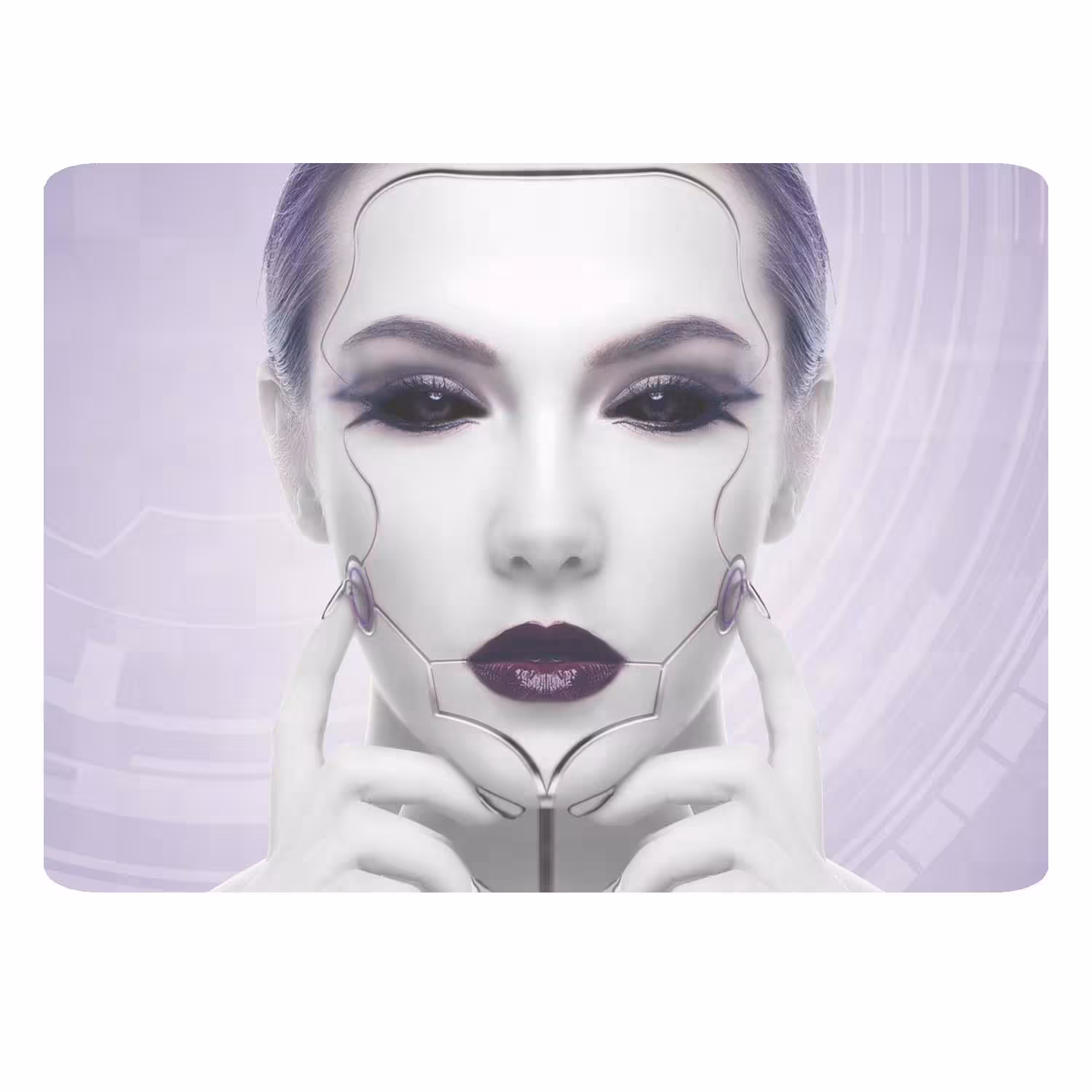 ماوس پد طرح روبات کد B208