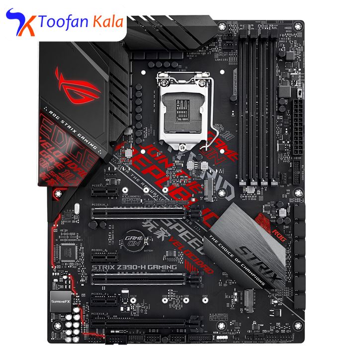 مادربرد ایسوس مدل ROG Strix Z390-H Gaming  ASUS ROG Strix Z390-H Gaming Motherboard