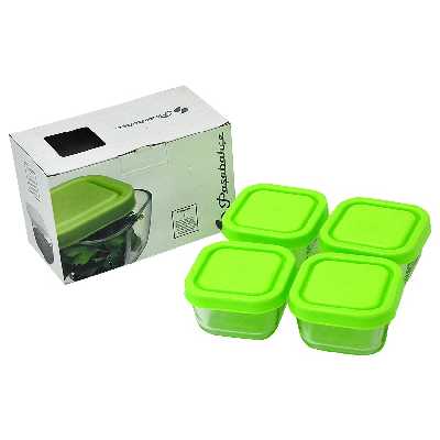 ظرف نگهدارنده پاشاباغچه مدل snow بسته ۴ عددی