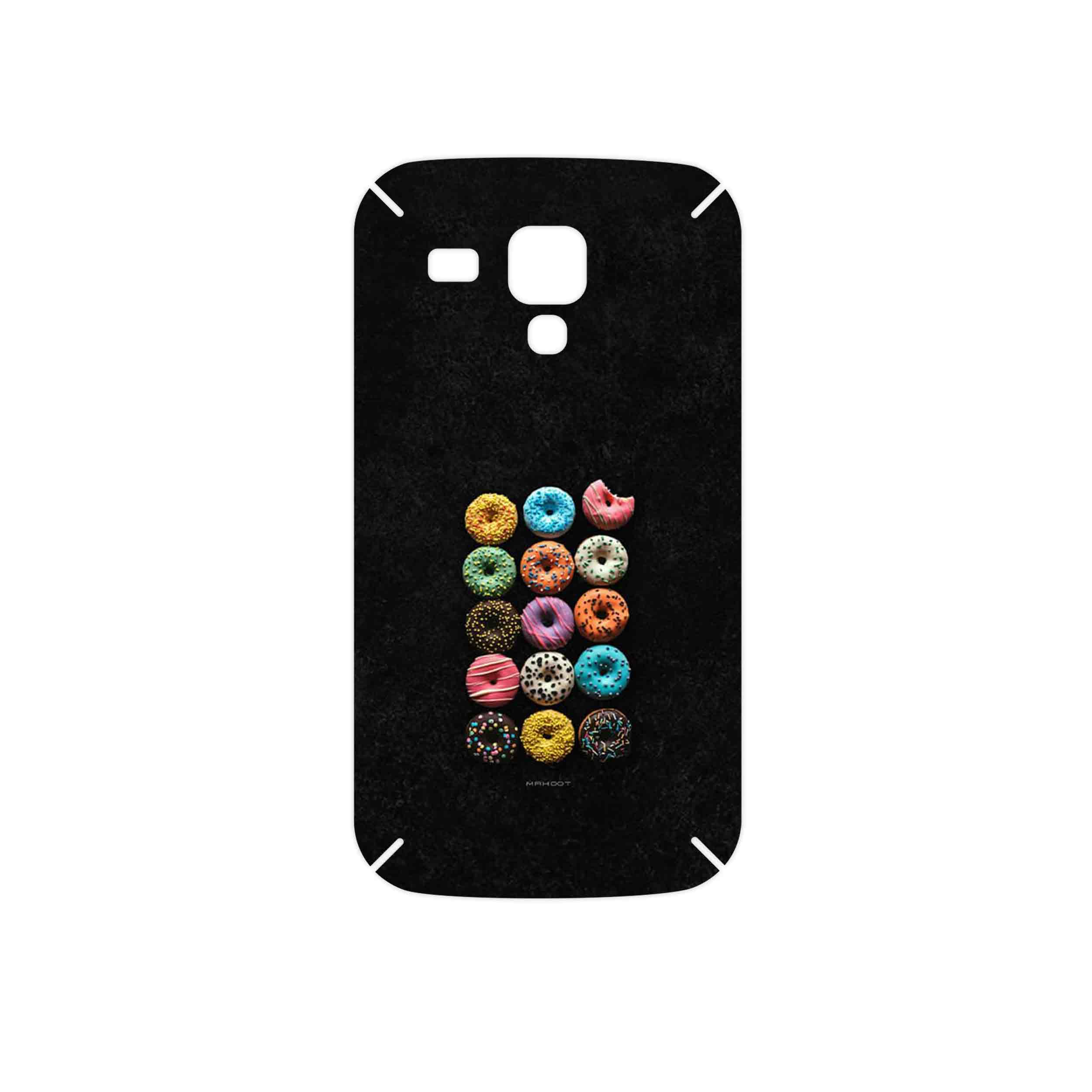 برچسب پوششی ماهوت مدل Doughnut مناسب برای گوشی موبایل سامسونگ Galaxy S Duos GT S7562