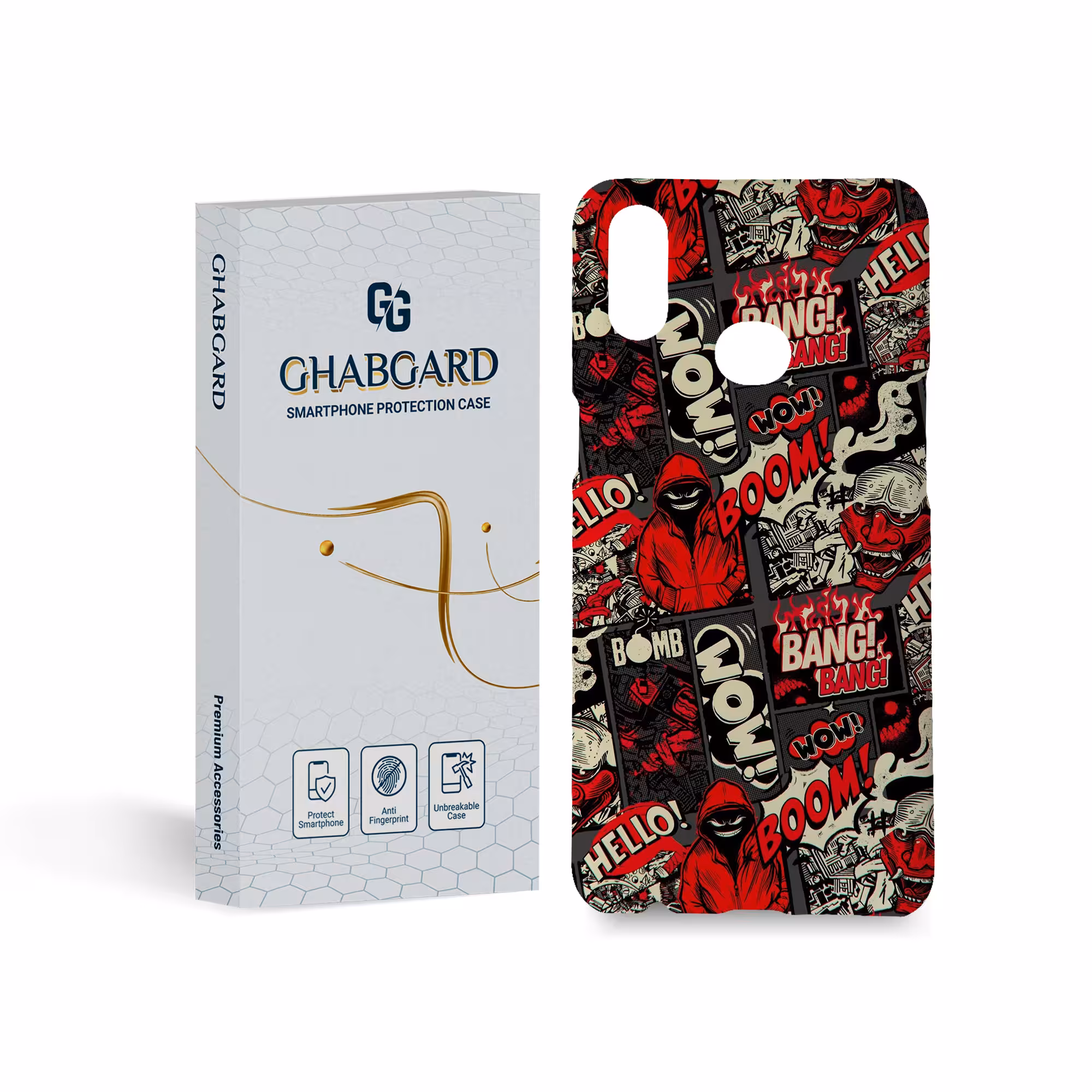 کاور قاب گارد مدل پسرانه مناسب برای گوشی موبایل  سامسونگ Galaxy A10s