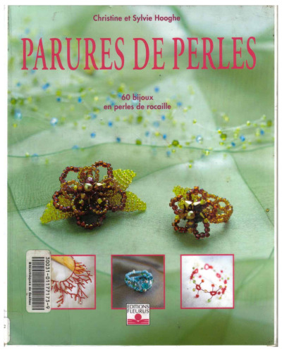 خرید و دانلود نسخه کامل کتاب Parures de perles : Plus de 60 bijoux en perle de rocaille