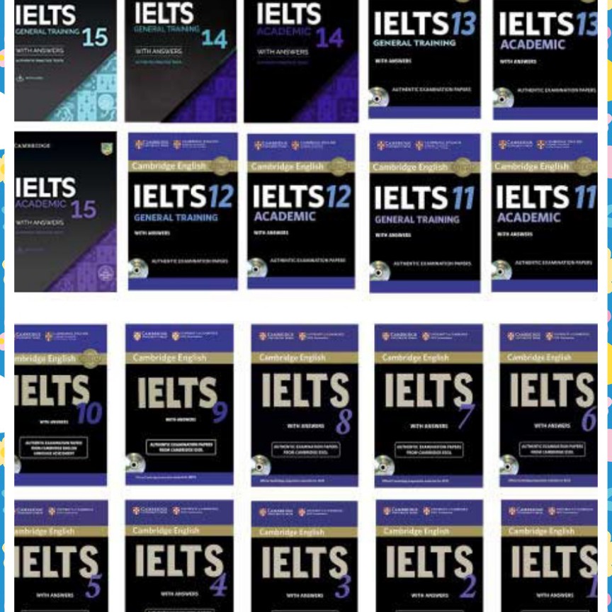 آیلتس کمبریج از 1 تا 18 جنرال و آکادمیک IELTS Cademic and general