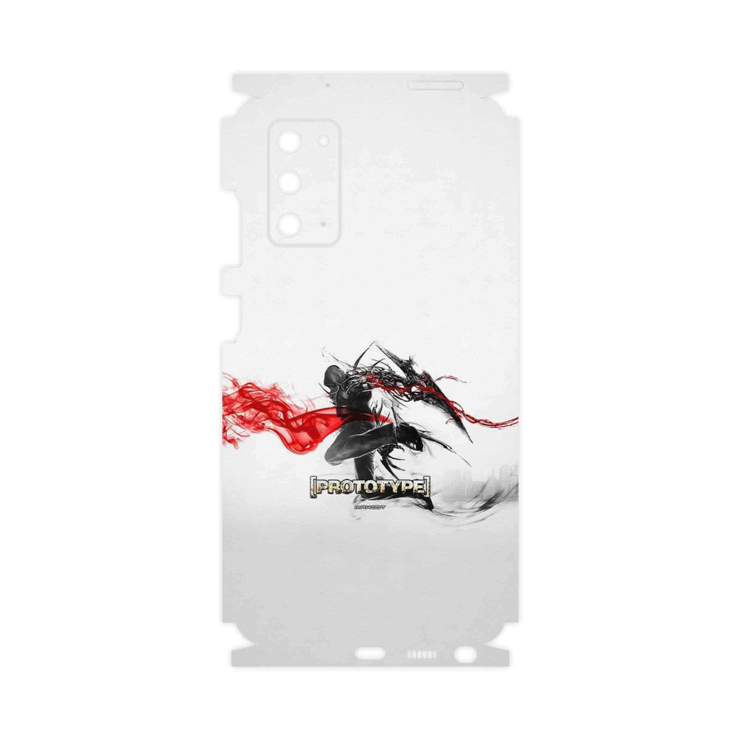 برچسب پوششی ماهوت مدل Prototype Game Series-FullSkin مناسب برای گوشی موبایل سامسونگ Galaxy Note 20