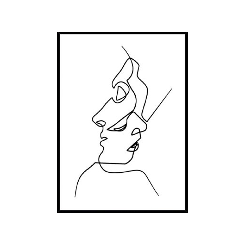 تابلو مدل در هم تنیده کد 0024