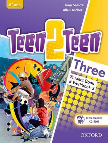 Teen 2 Teen 3 SB WB DVD کتاب تین ت تین 3