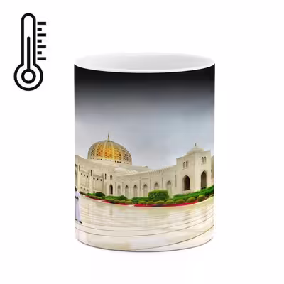 ماگ حرارتی کاکتی طرح شهر مدل mgh15241