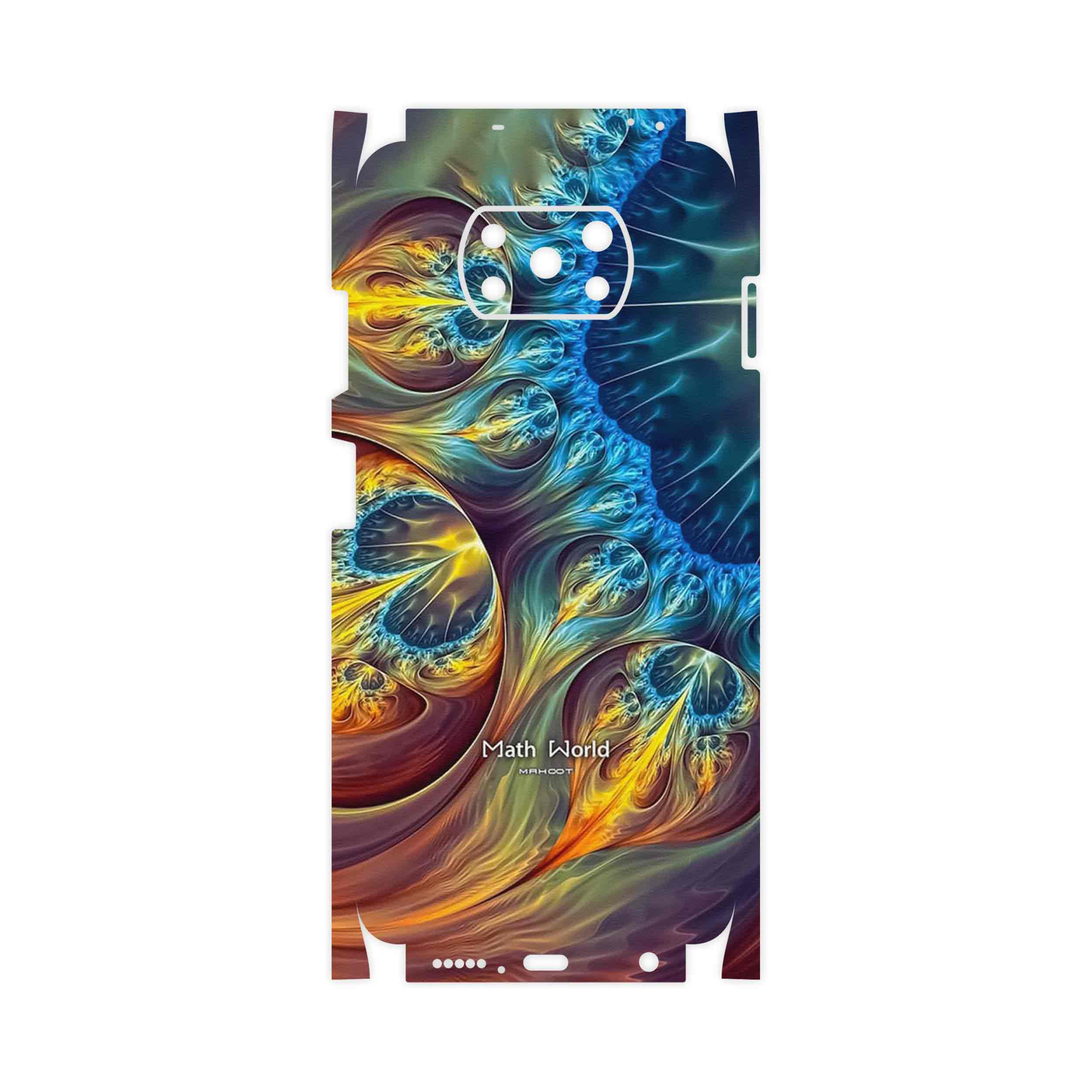 برچسب پوششی ماهوت مدل Mathematical Geometric Shape 8-FullSkin مناسب برای گوشی موبایل شیائومی Poco X3 Pro