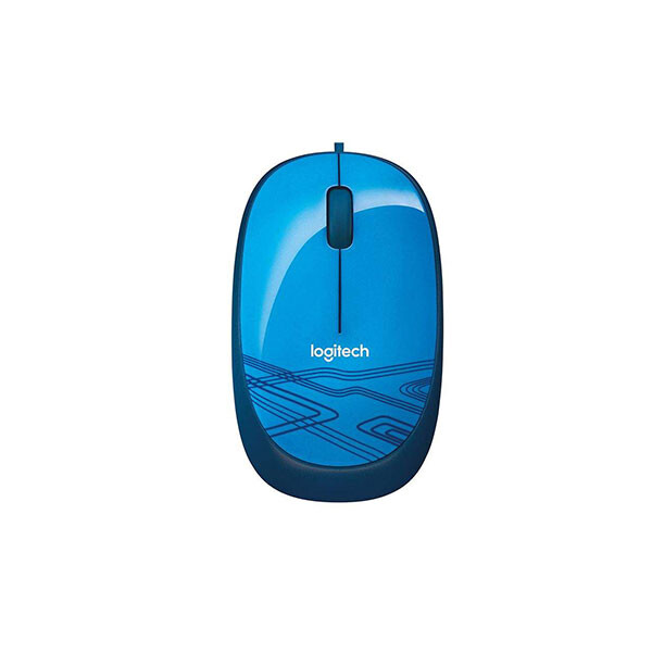 خرید ماوس لاجیتک Mouse Logitech M105 Blue با بهترین قیمت