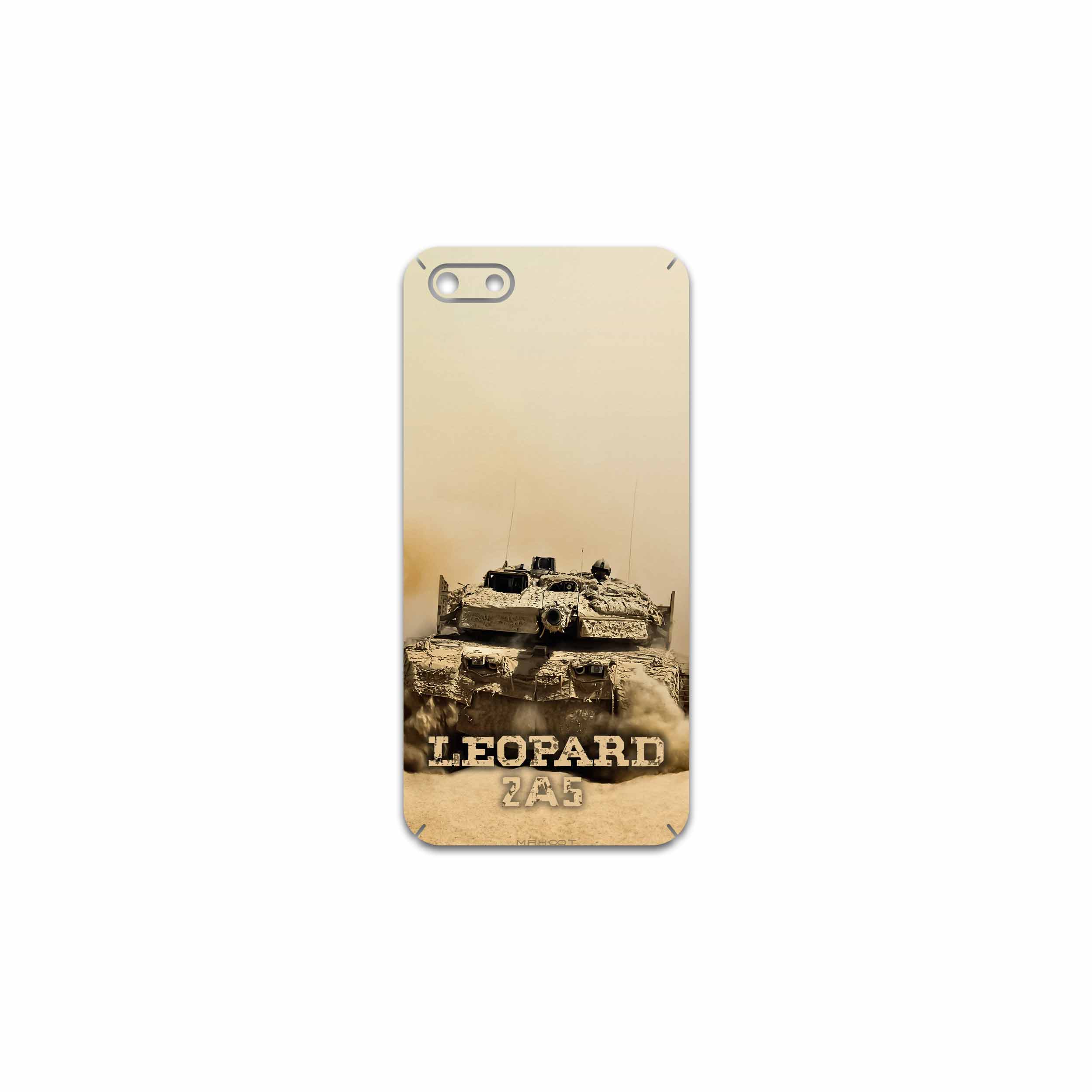 برچسب پوششی ماهوت مدل Leopard 2A5 tank مناسب برای گوشی موبایل هوآوی Y5 Lite