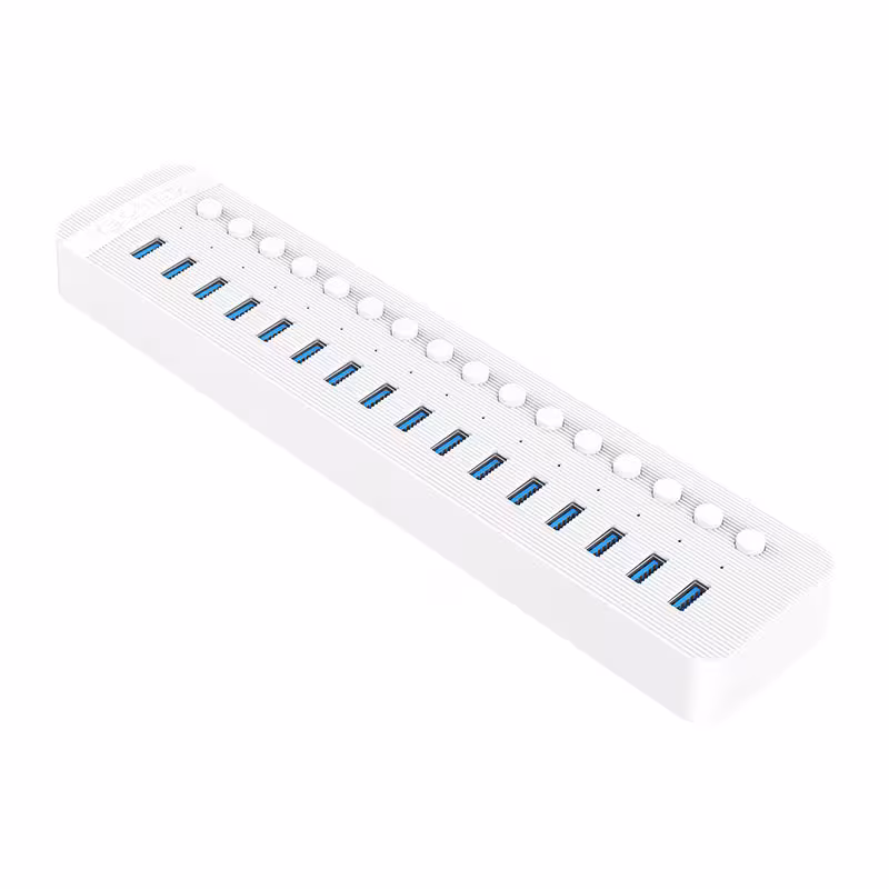 خرید هاب 16 پورت USB 3.0 اوریکو ORICO CT2U3-16AB White با بهترین قیمت