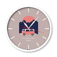 ساعت‌های دیواری راویتا طرح ماشین 3089