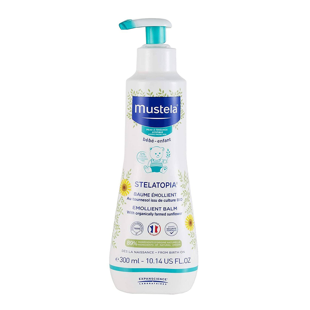 کرم بالم مرطوب کننده استلاتوپیا 300 میلی لیتر موستلا Mustela