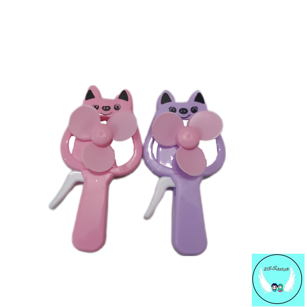 پنکه دستی اسباب بازی طرح گربه ای (تخفیف برای مراکز فرهنگی و مساجد)