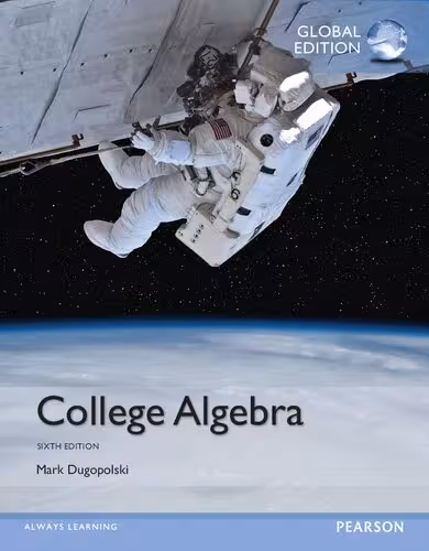 خرید و دانلود نسخه کامل کتاب College algebra