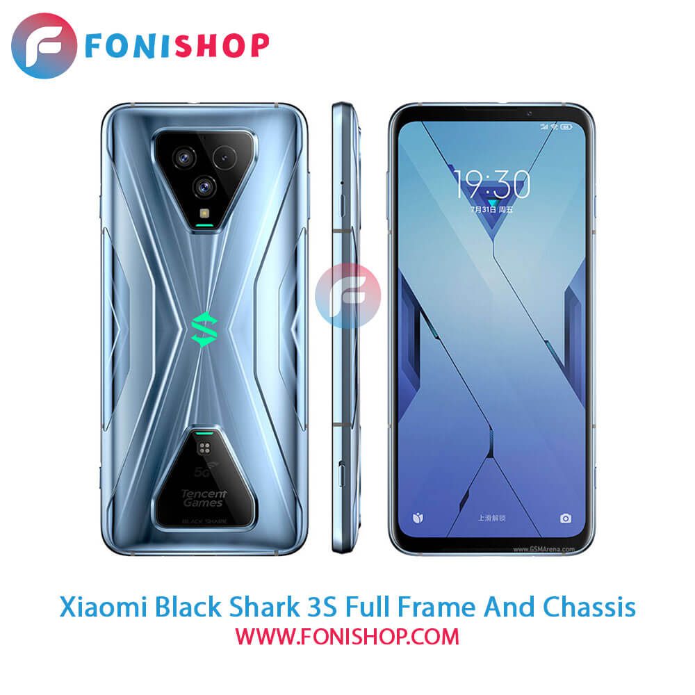 قاب و شاسی کامل شیائومی Xiaomi Black Shark 3S