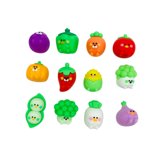 پاک کن فانتزی طرح میوه 12 عددی کد 2309