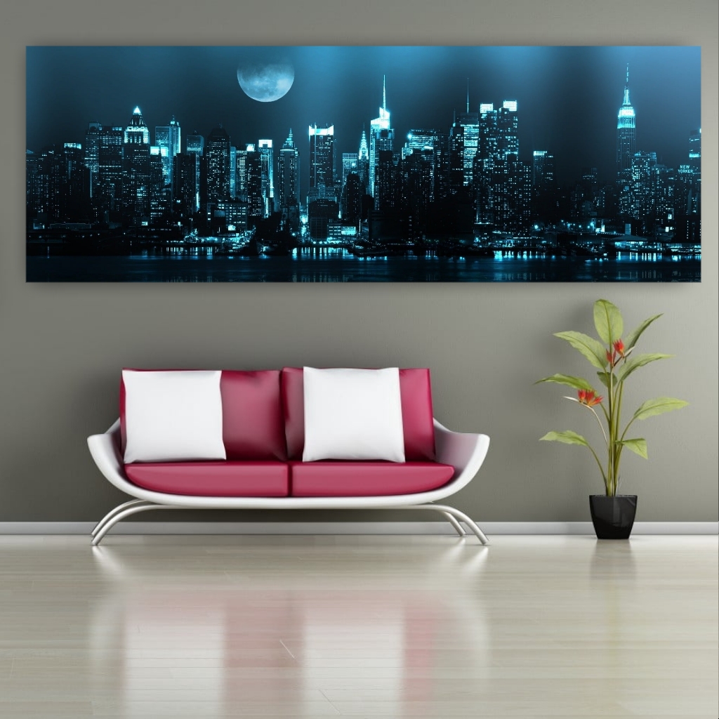 تابلو بوم طرح نمای شهرهای دنیا مدل SDB3520