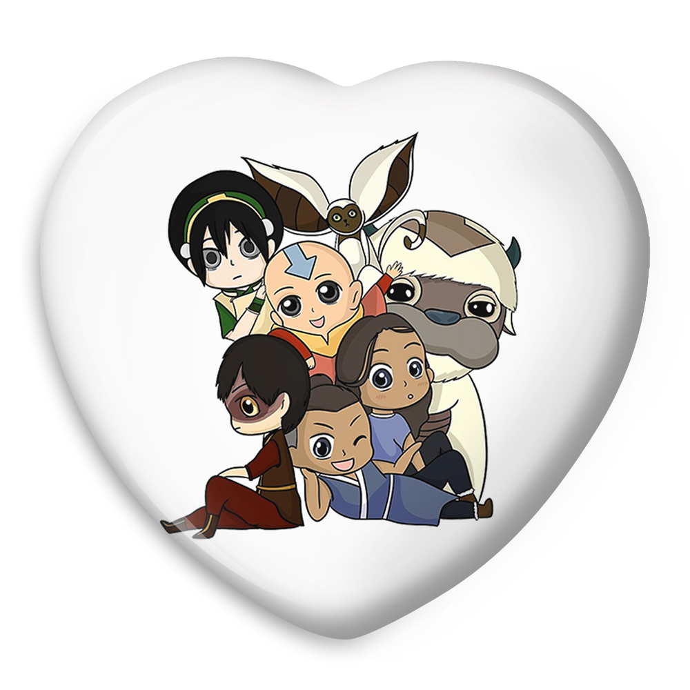 پیکسل خندالو طرح انیمه آواتار مدل قلبی کد 10061