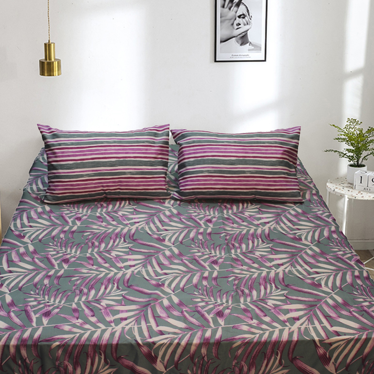 سرویس ملحفه بومرنگ مدل Sofi-160 دونفره 3 تکه