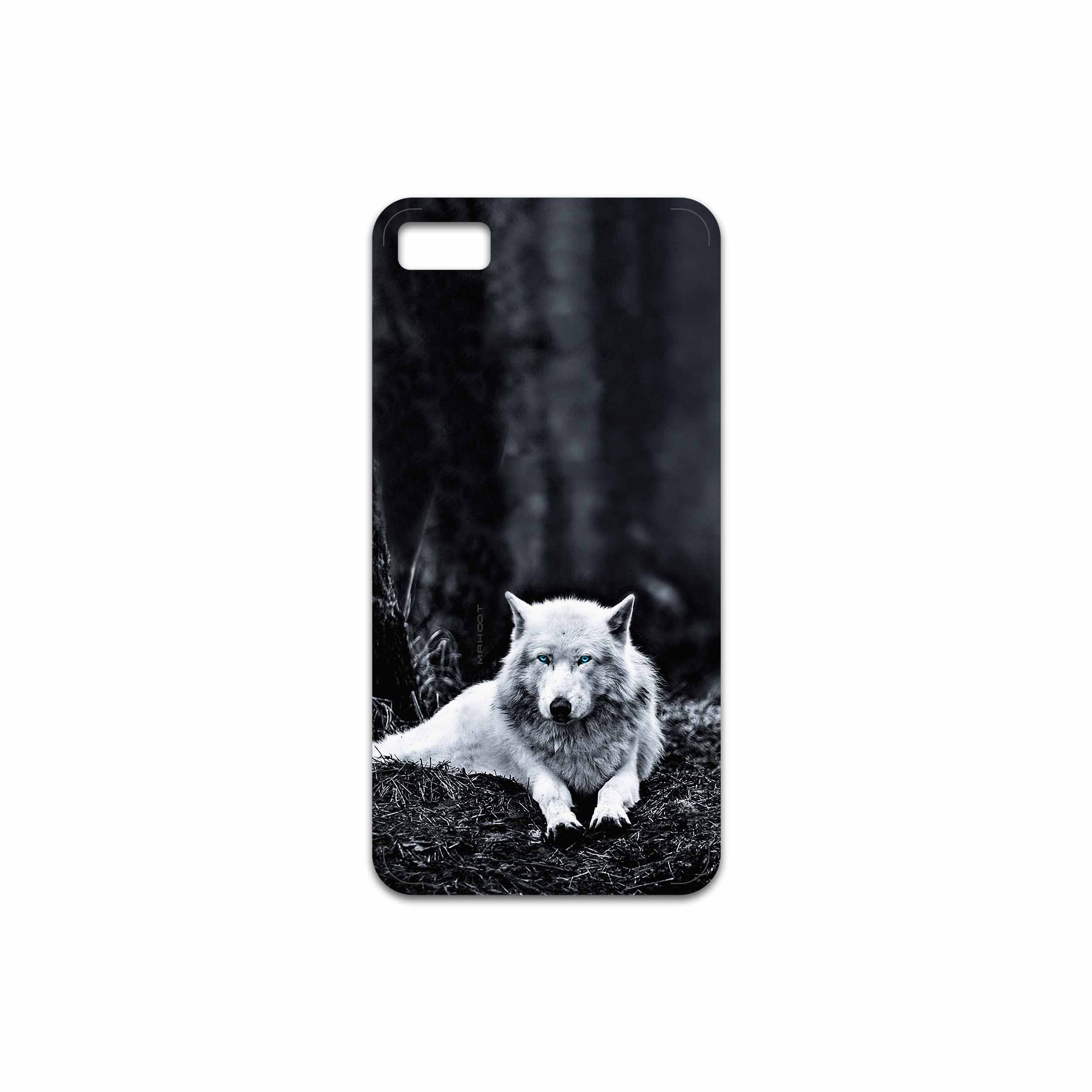 برچسب پوششی ماهوت مدل Dire Wolf مناسب برای گوشی موبایل بلک بری Z10