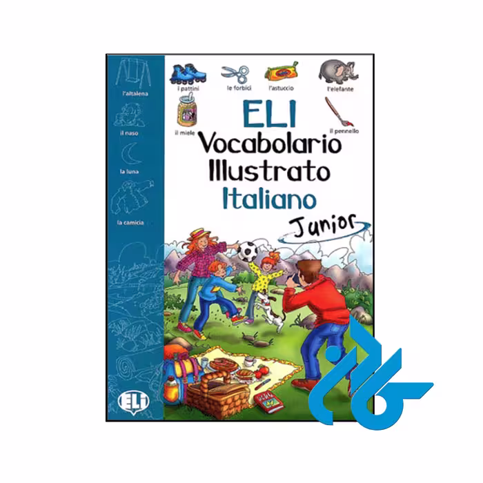 کتاب eli vocabolario illustrato italiano - فروشگاه کــــادن