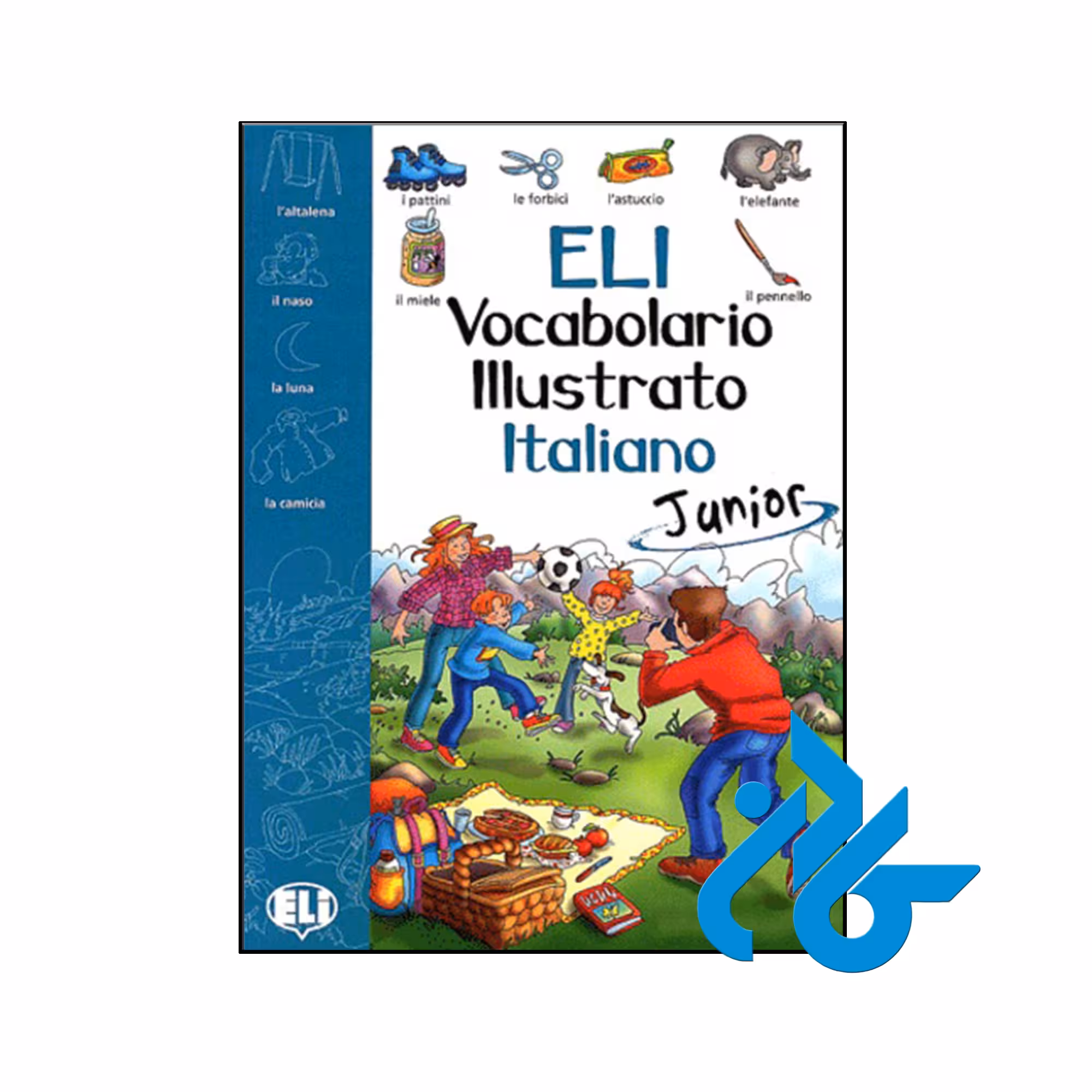 کتاب eli vocabolario illustrato italiano - فروشگاه کــــادن