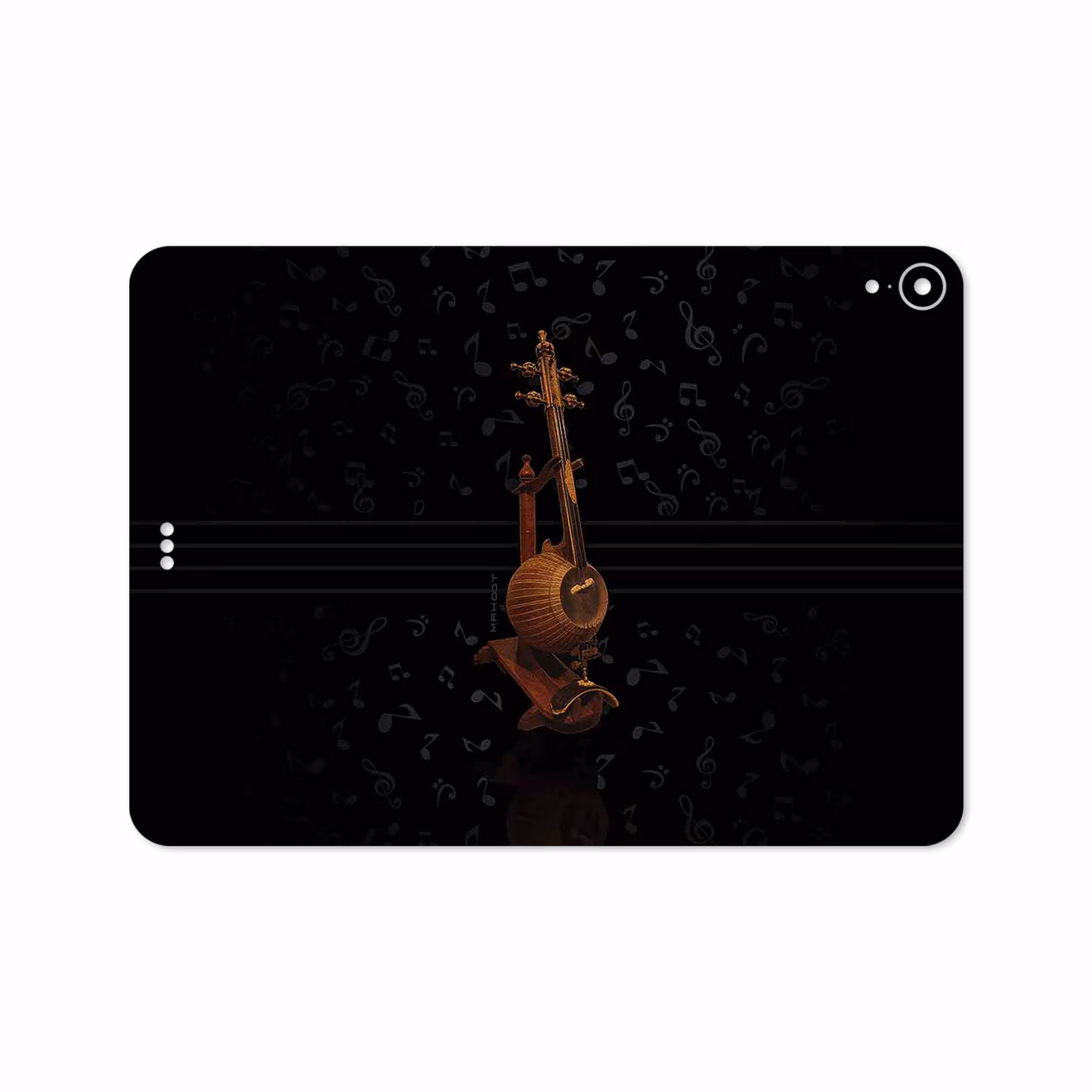 برچسب پوششی ماهوت مدل Persian Fiddle Instrument مناسب برای تبلت اپل iPad Pro 11 2018 A1934