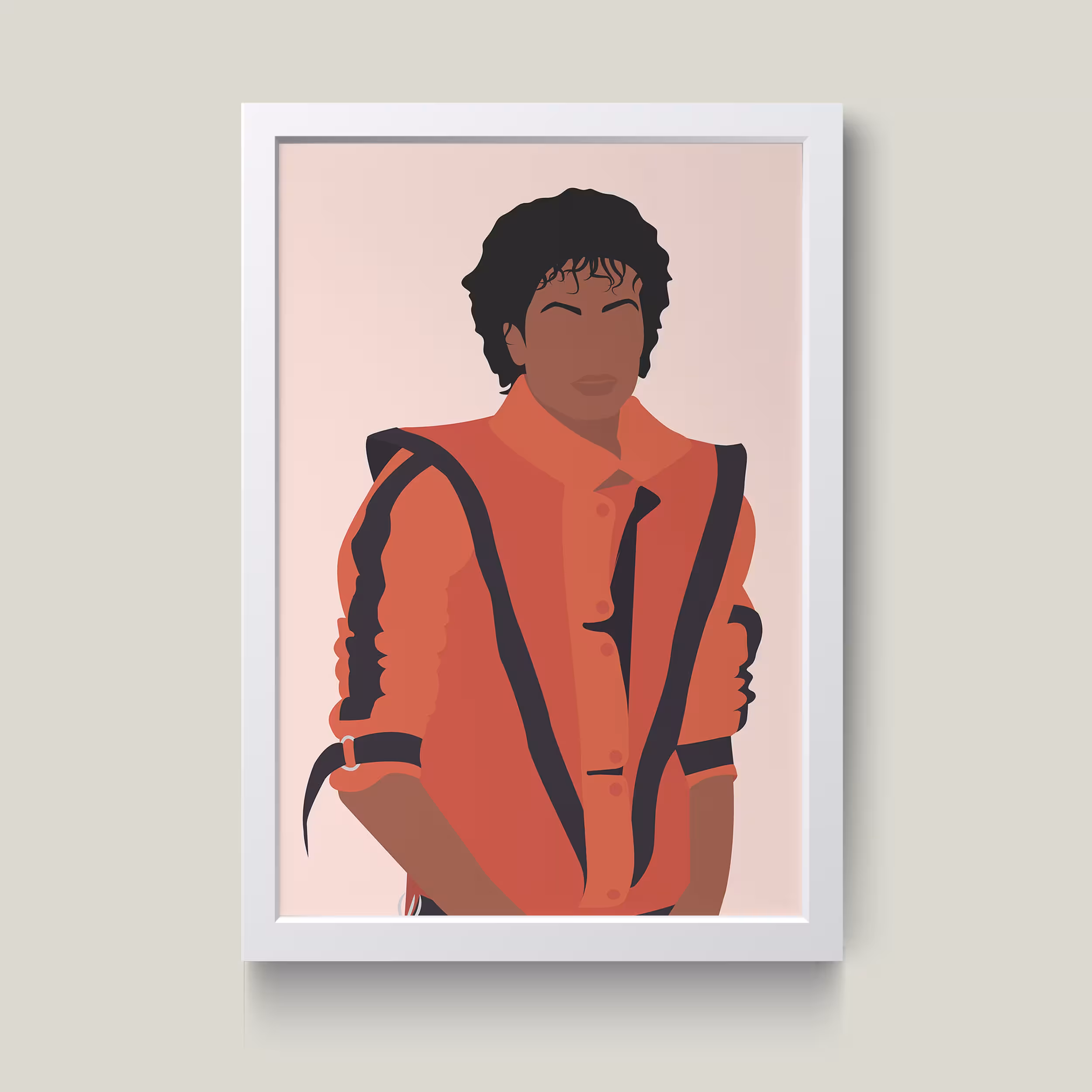 تابلو مدل دکوراتیو مایکل جکسون michael jackson کد G8-17