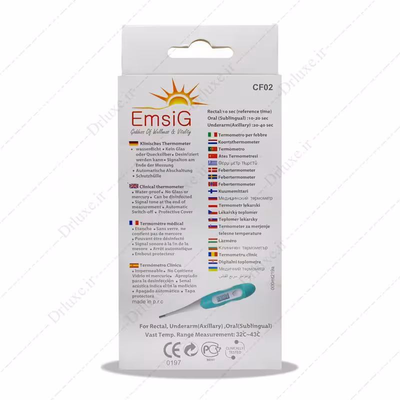 مشخصات،قیمت وخریدتب سنج دیجیتالی امسیگ سی اف 02-دکتر لوکس