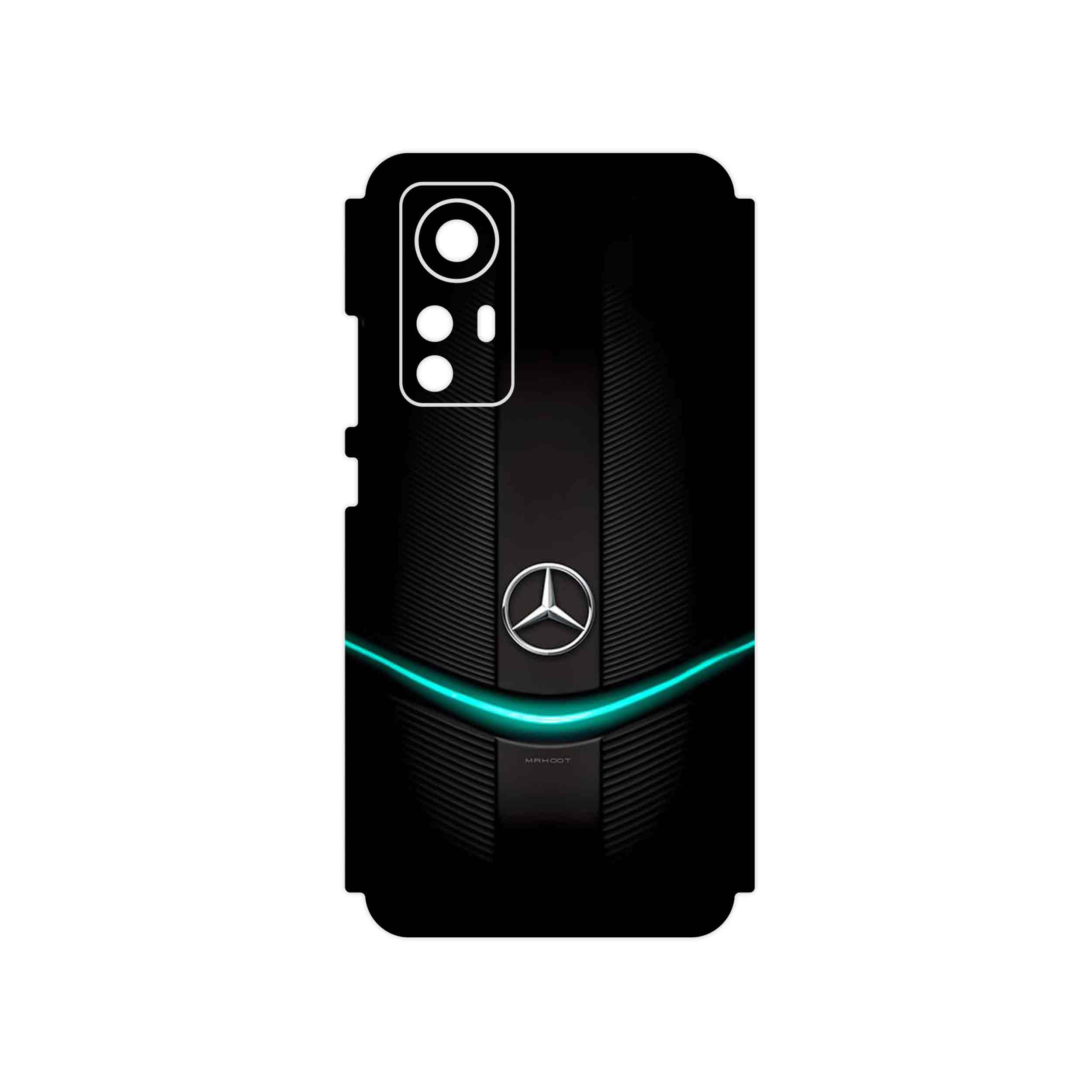 برچسب پوششی ماهوت مدل Mercedes_Benz مناسب برای گوشی موبایل شیائومی 12X