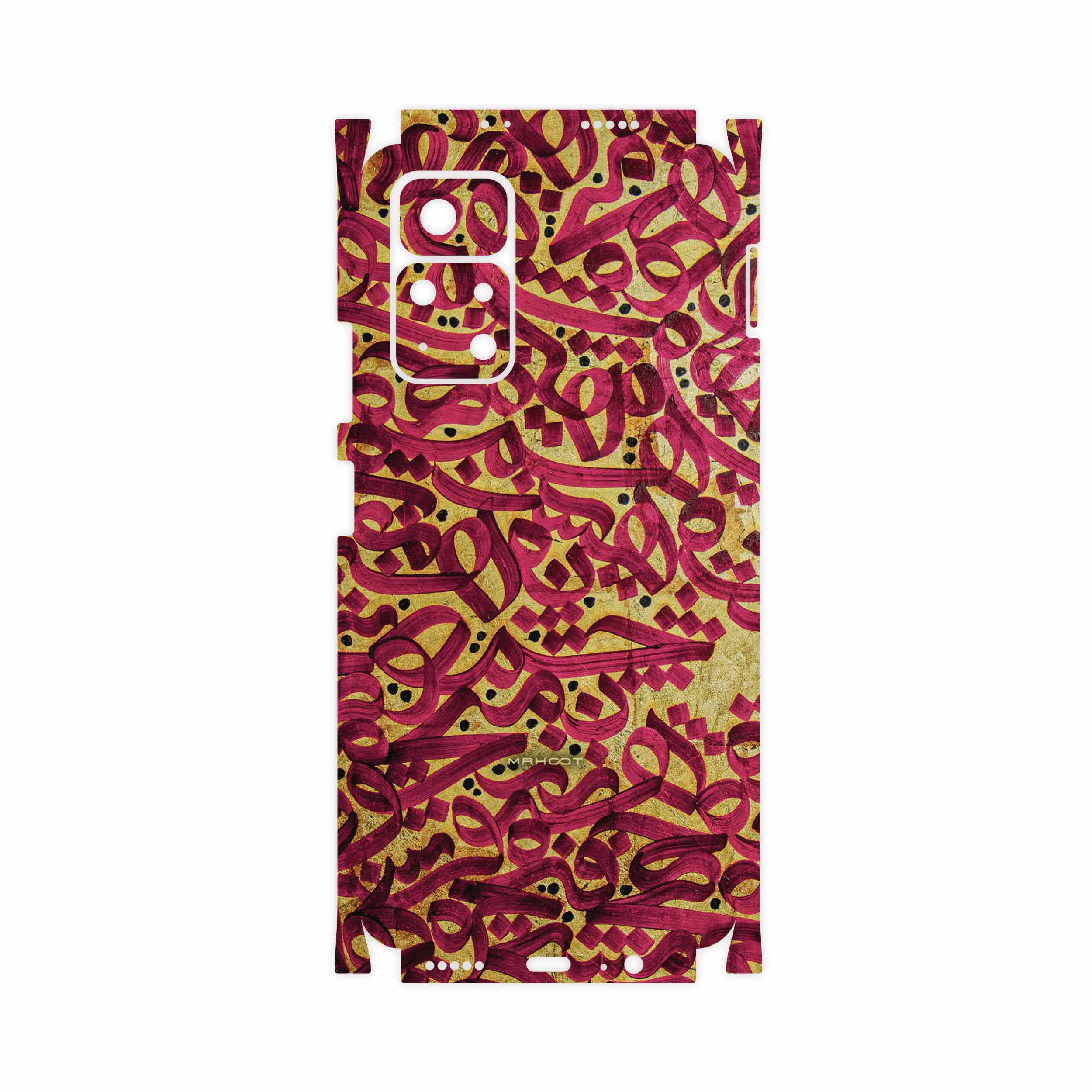 برچسب پوششی ماهوت مدل Nastaliq-6-FullSkin مناسب برای گوشی موبایل شیائومی Poco M4 Pro 5G