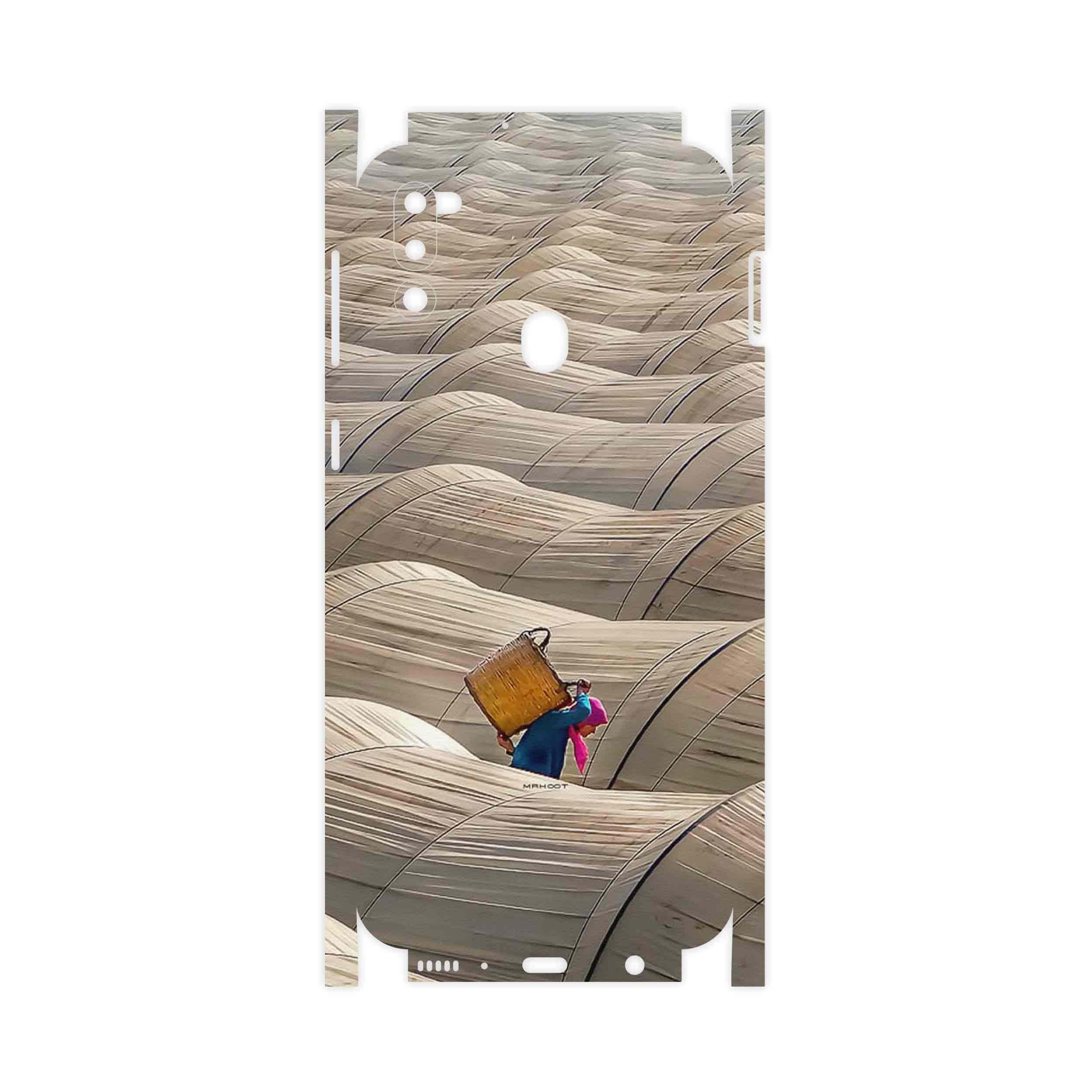 برچسب پوششی ماهوت مدل Strawberry Greenhouses-FullSkin مناسب برای گوشی موبایل سامسونگ Galaxy M21 (2021) Edition