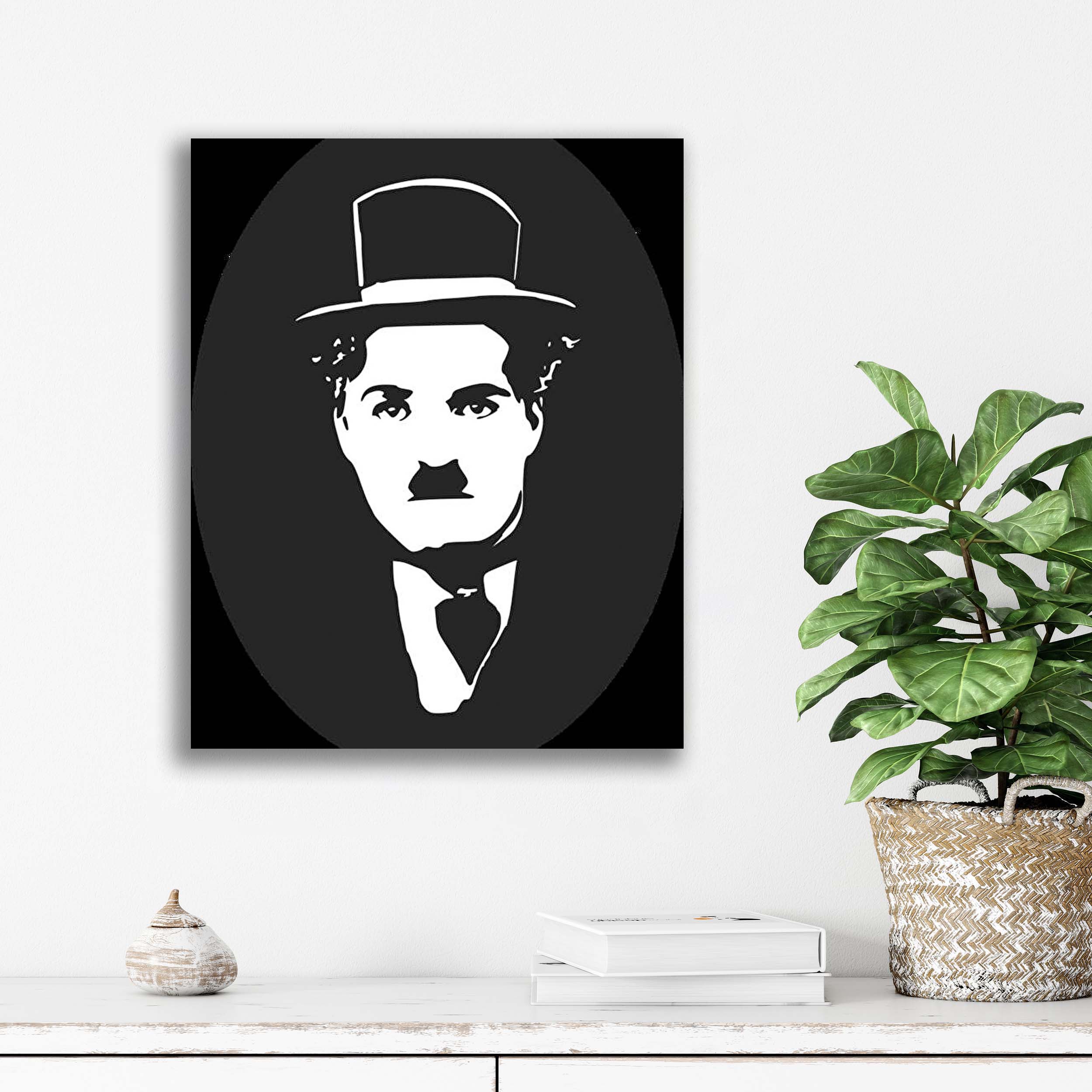 تابلو شاسی آتریسا مدل چارلی چاپلینCharles Chaplin